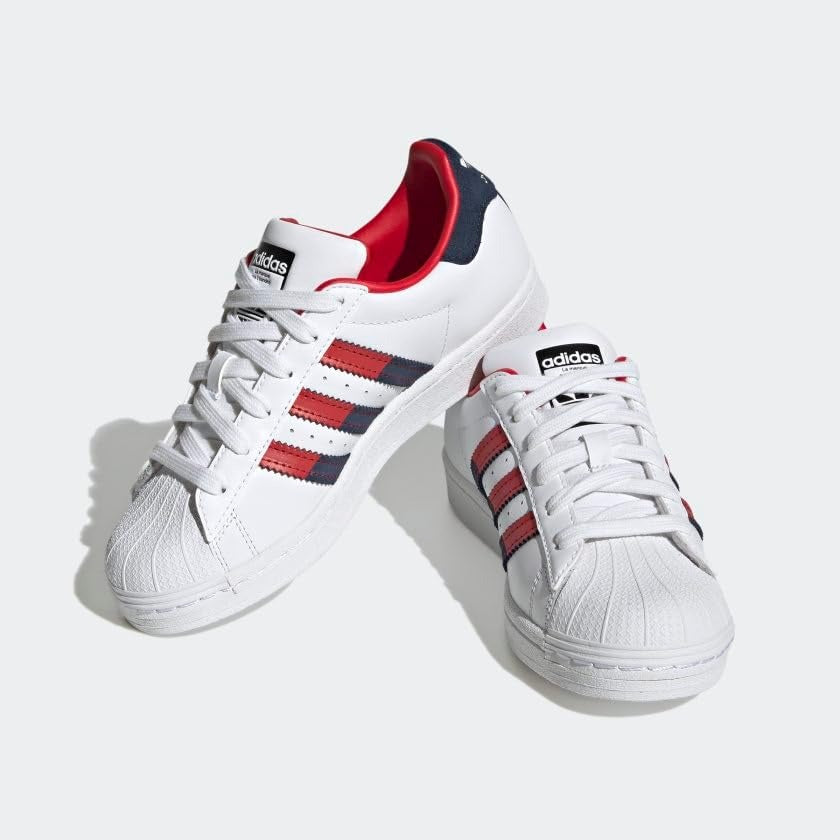 Grade School's Adidas Superstar J - Color-Pop Stripes