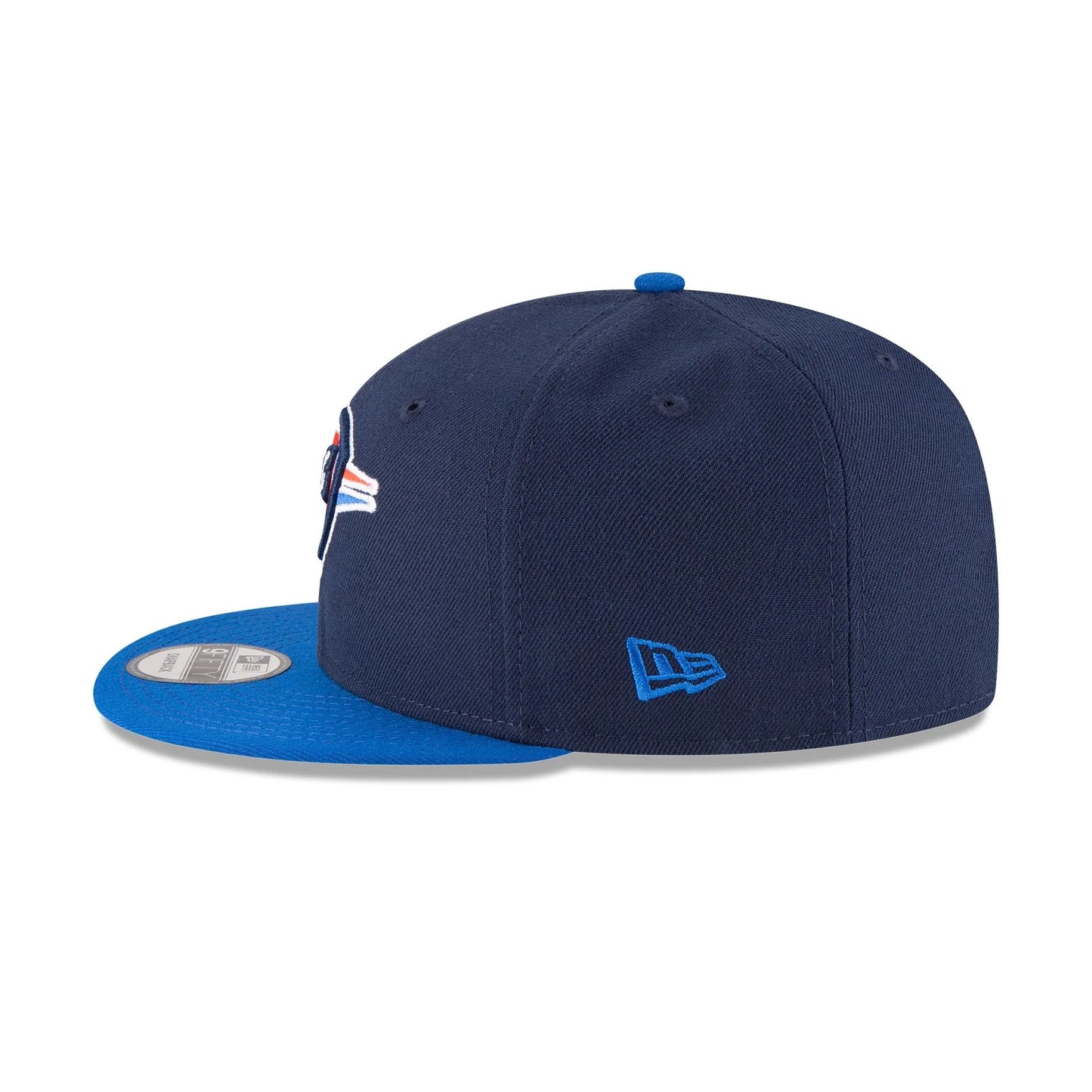 New Era Oklahoma City Thunder 9FIFTY Snapback Hat - Two Tone Navy Blue