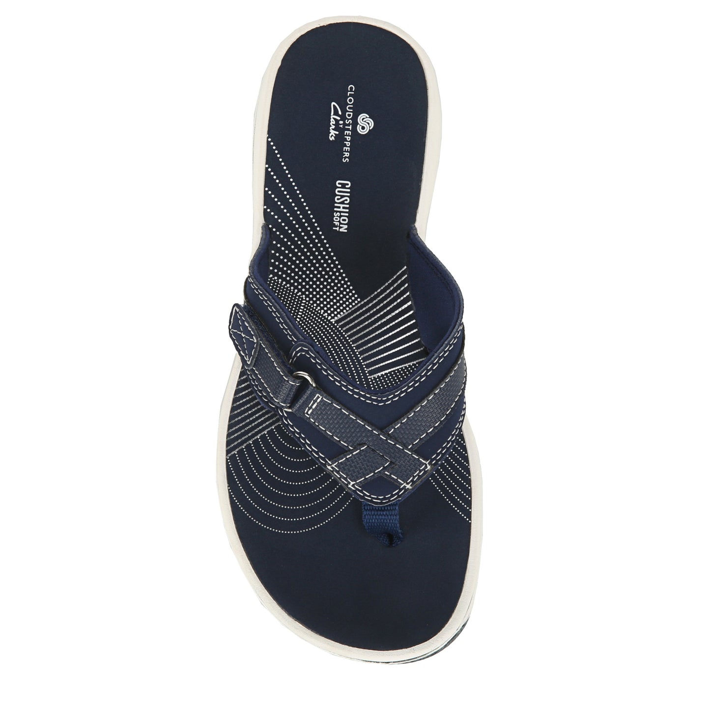 Women's Clarks Breeze Sea Sandals - Navy