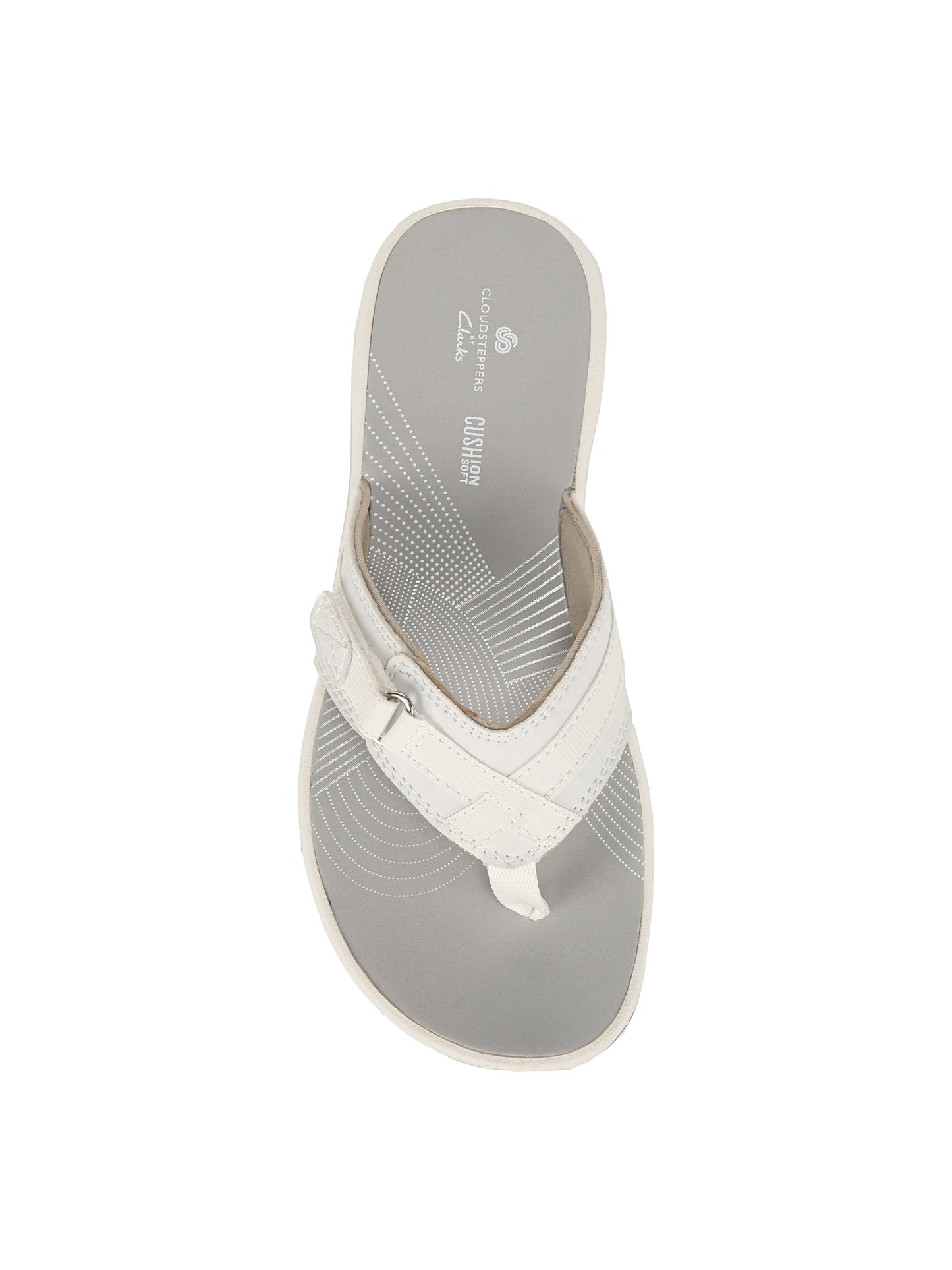 Women's Clarks Breeze Sea Sandals - White