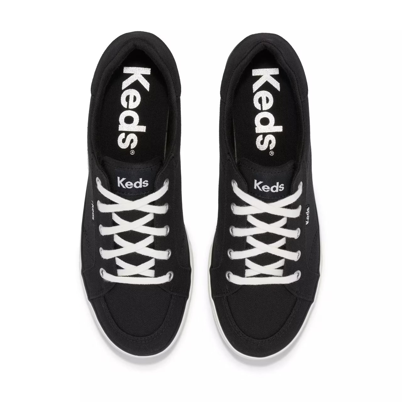 Women's Keds Center III Canvas - Black