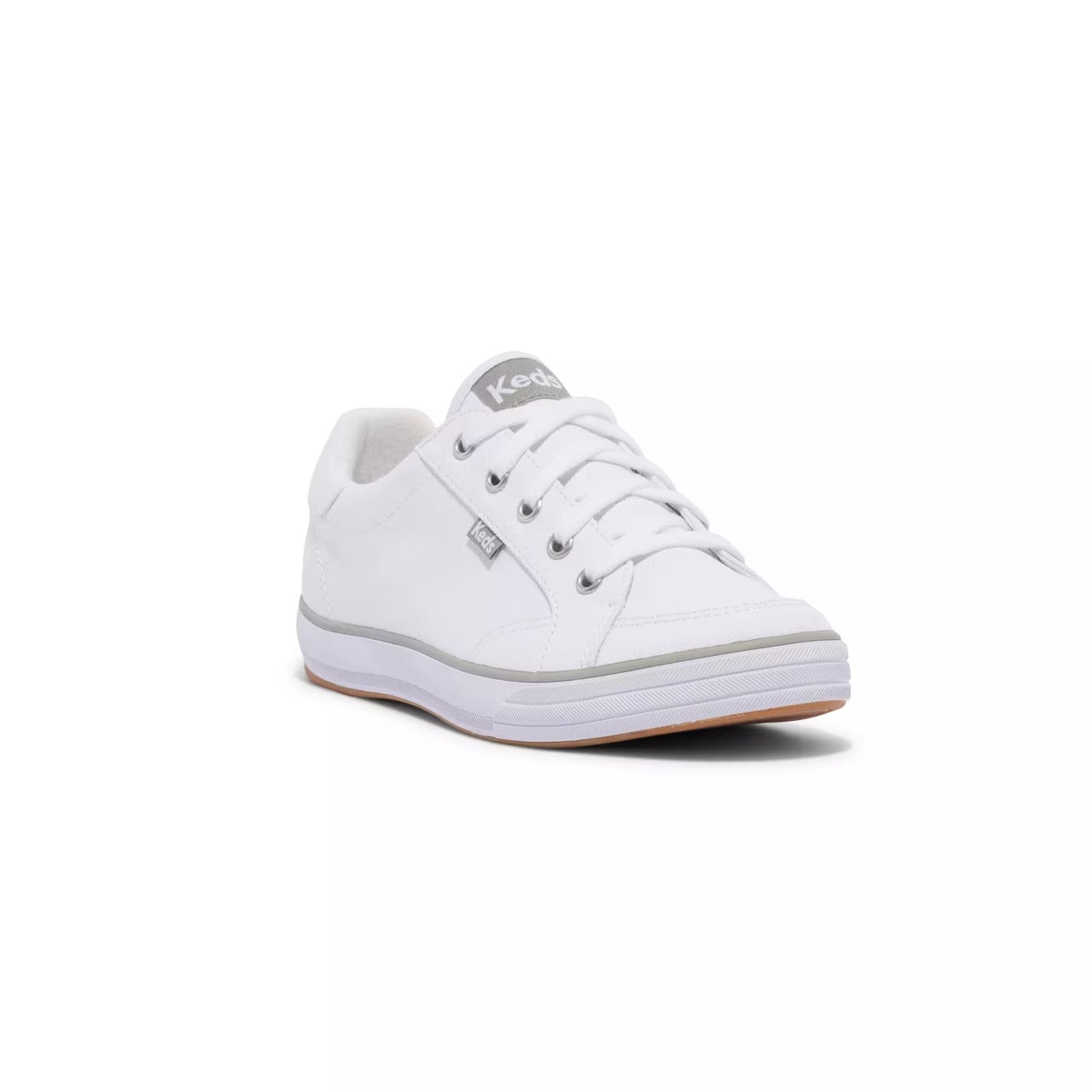 Women's Keds Center III Canvas - White