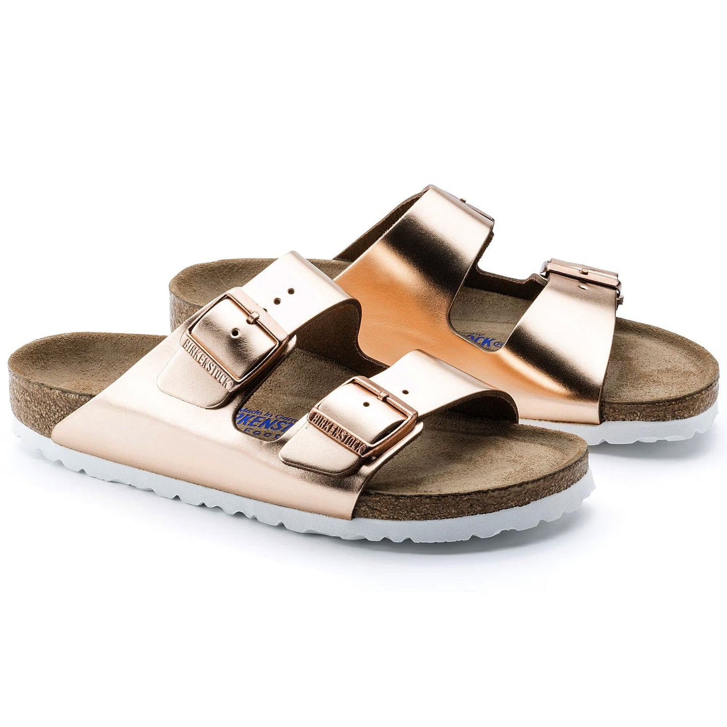 Birkenstock Arizona Soft Footbed Leather - Metallic Copper