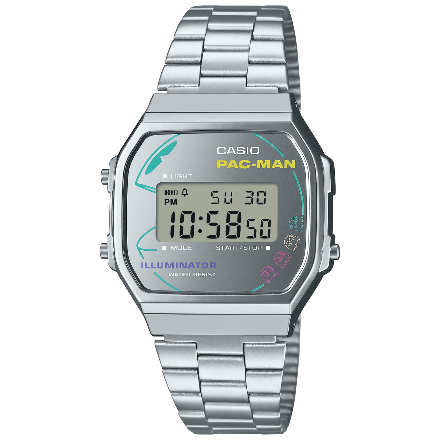 Casio Vintage A168WEPC-7A Watch 36.3mm - Silver