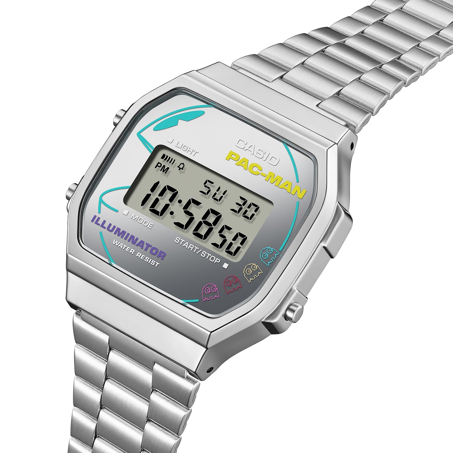 Casio Vintage A168WEPC-7A Watch 36.3mm - Silver
