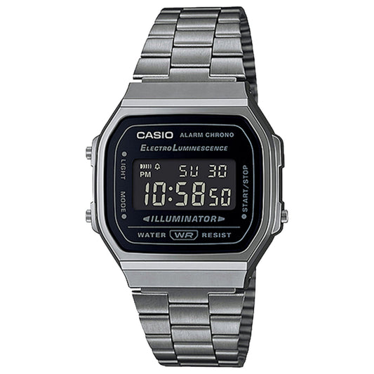 Casio Vintage A168WGG-1BVT Watch 34.4mm - Silver