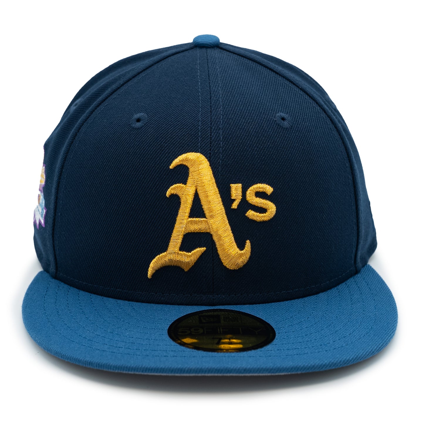 New Era Oakland Athletics 59FIFTY Fitted Hat - Ocean Blue/Indigo