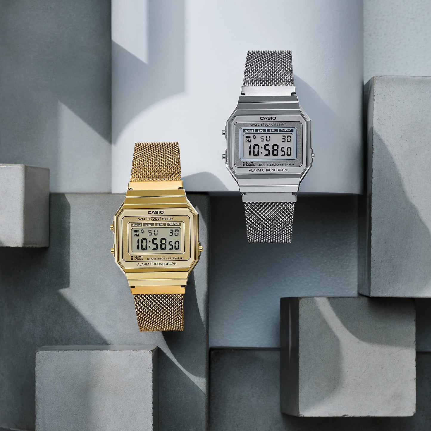 Casio Vintage A700WM-7AVT Watch 35.5mm - Stainless Steel