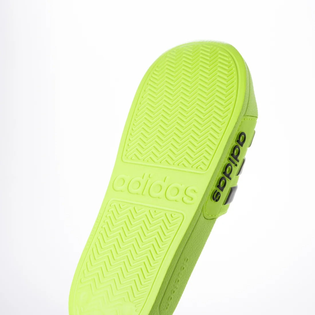 Men's Adidas Adilette Shower Slides - Lucid Lemon/Black