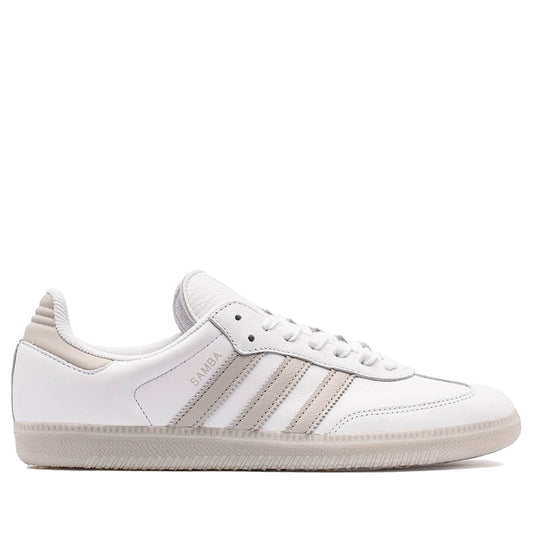 Men's Adidas Samba OG Shoes - White/Grey