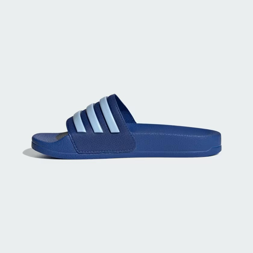 Men's Adidas Adilette Shower Slides - Blue/White