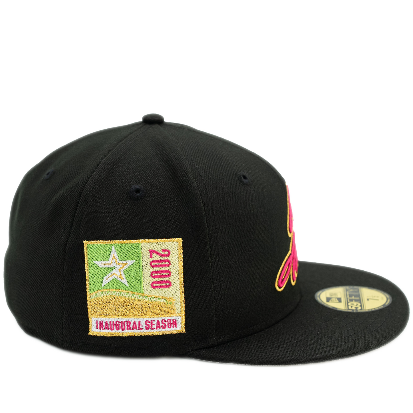 New Era Houston Astros 59Fifty Fitted Hat - Black