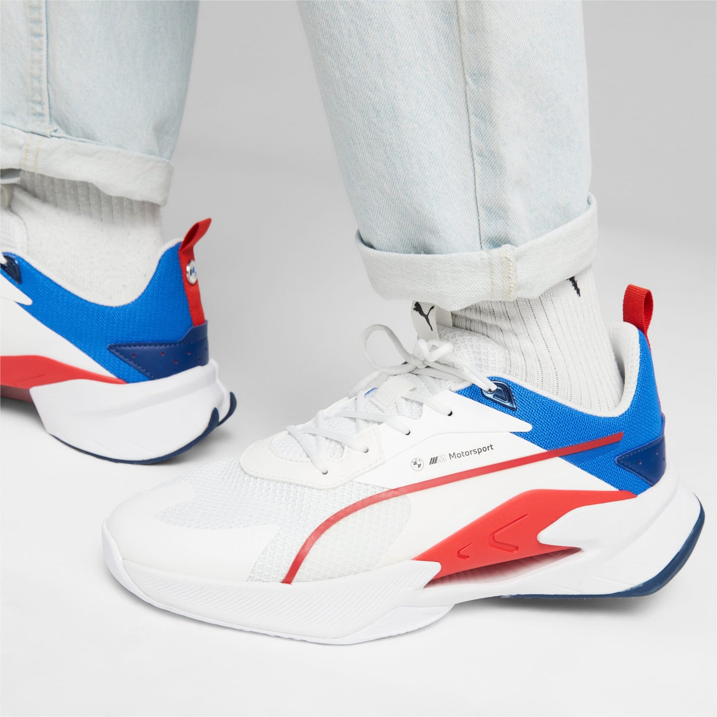 Men's Puma BMW M Motorsport x LGND Renegade - White/Blue/Red