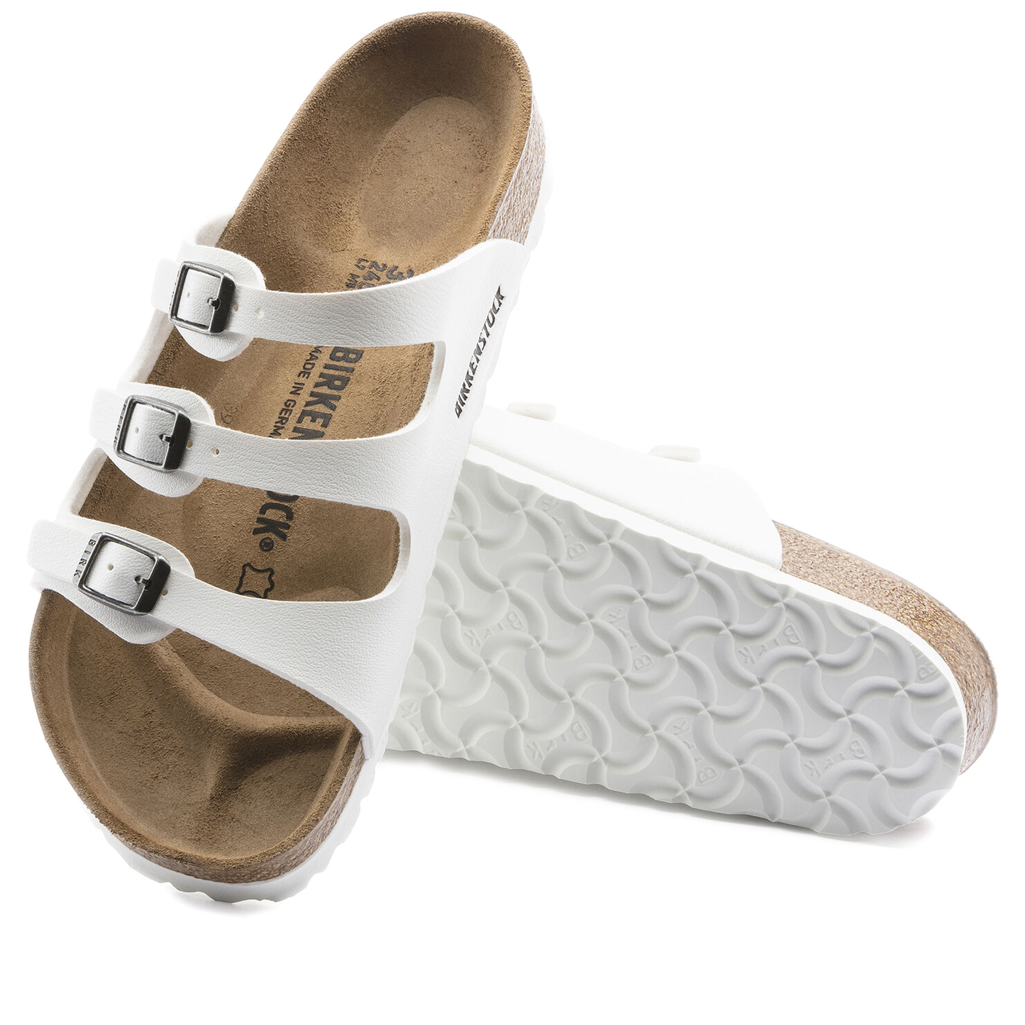 Birkenstock Florida Birko-Flor Sandals - White