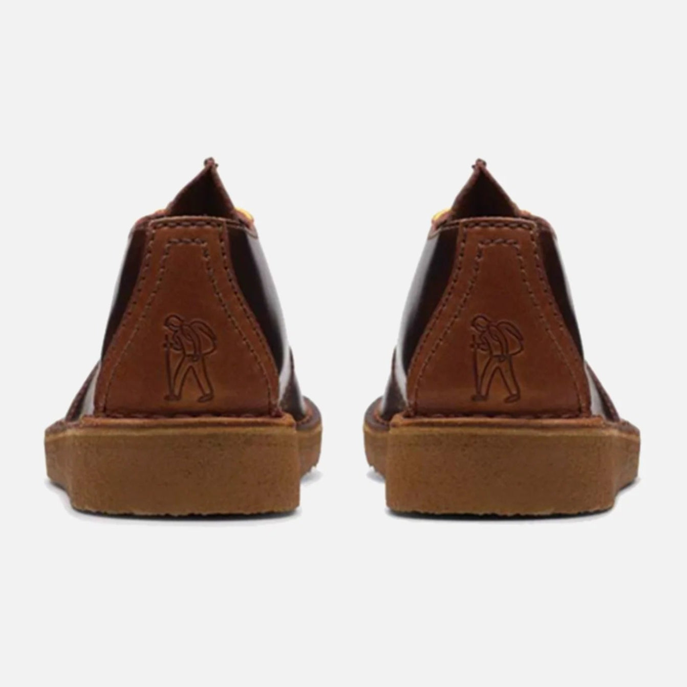 Men's Clarks Desert Trek - Burgundy