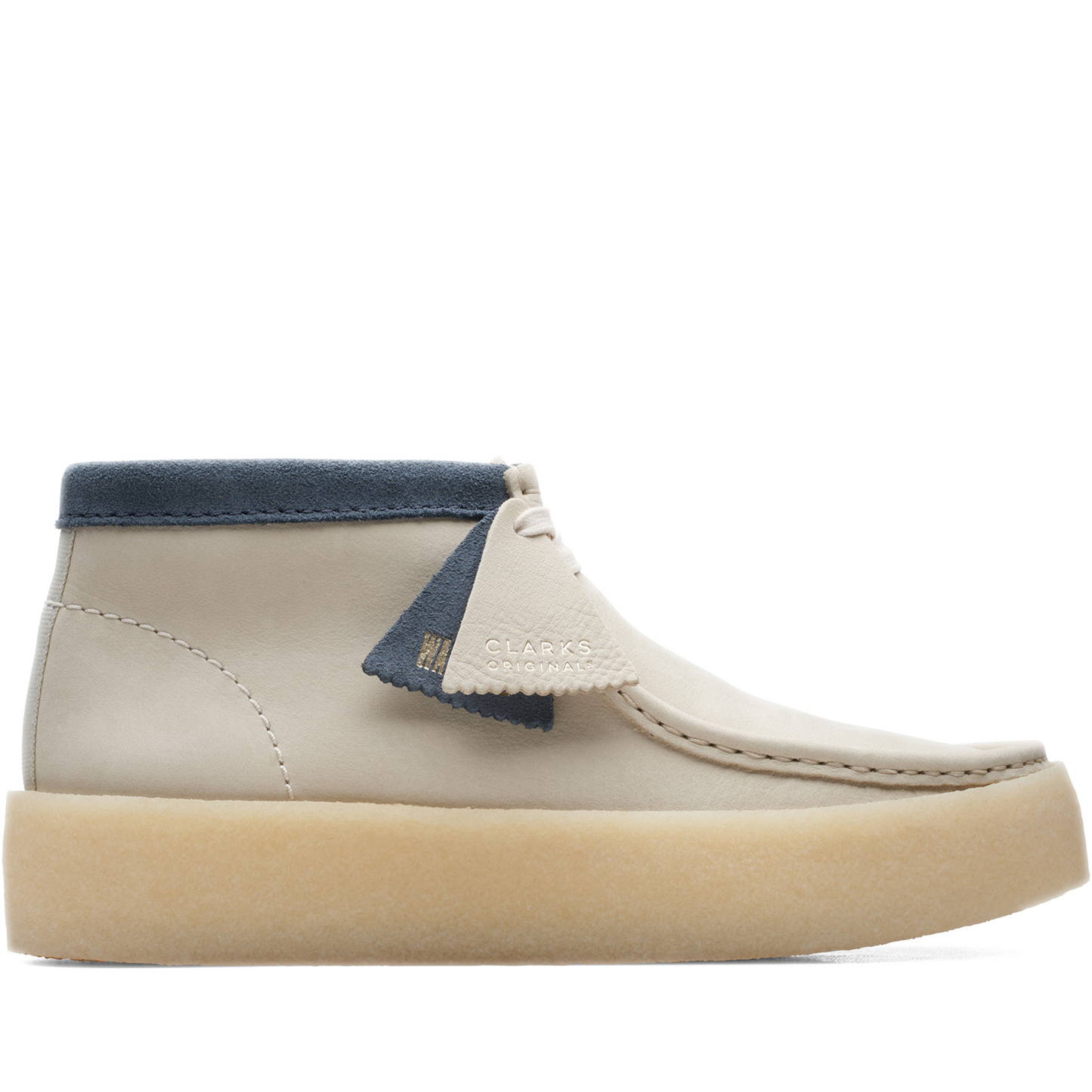 Men's Clarks Wallabee Cup BT - White Nubuck