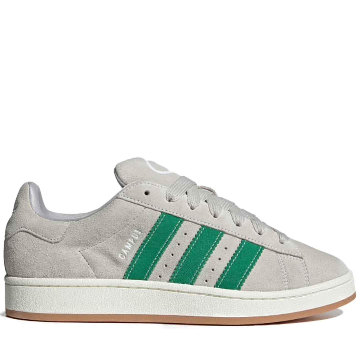 Men's Adidas Campus 00s Shoes - Grey One/Green/Off White