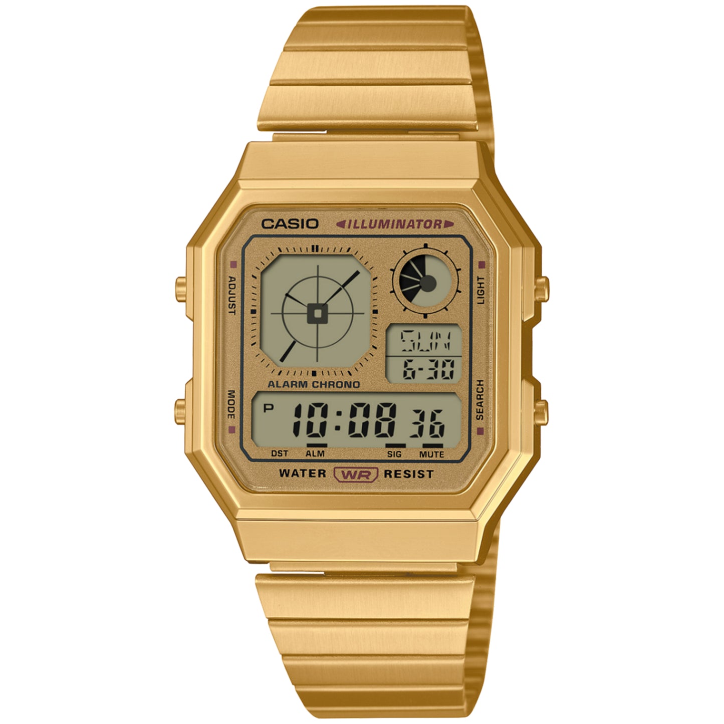 Casio Vintage A130WEG-9A Watch 33.9mm - Gold