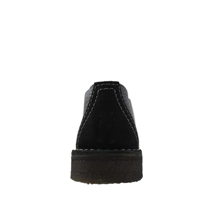Men's Clarks Seam Trek - Black Leather