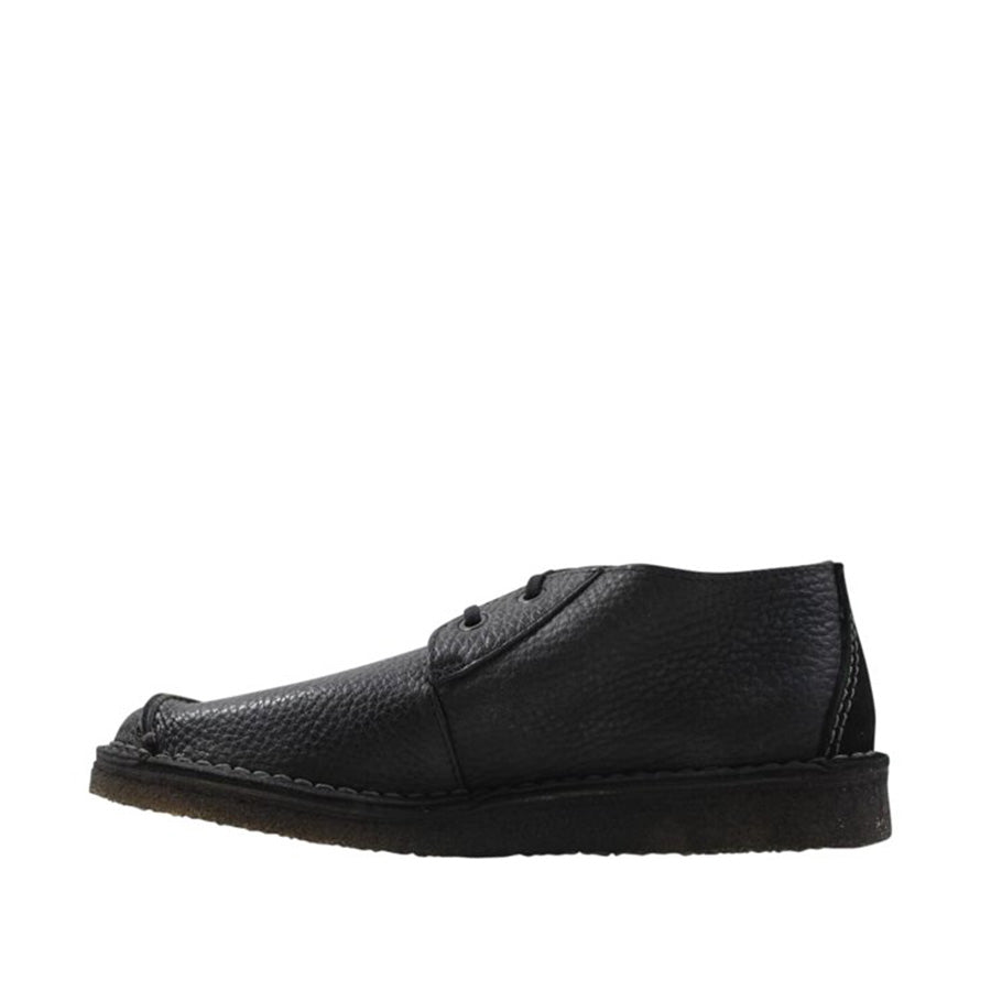 Men's Clarks Seam Trek - Black Leather