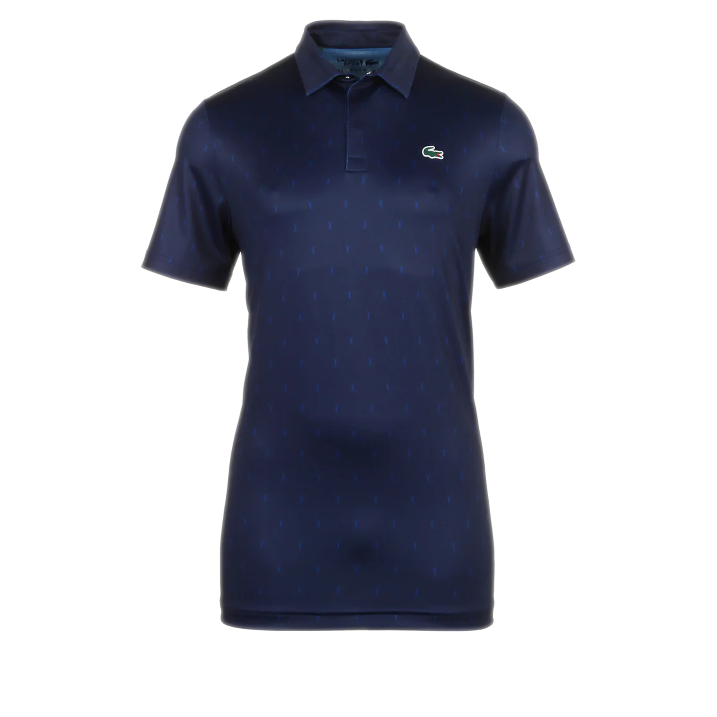 Men's Lacoste Regular Fit UV Protect Golf Polo Shirt - Navy/Blue