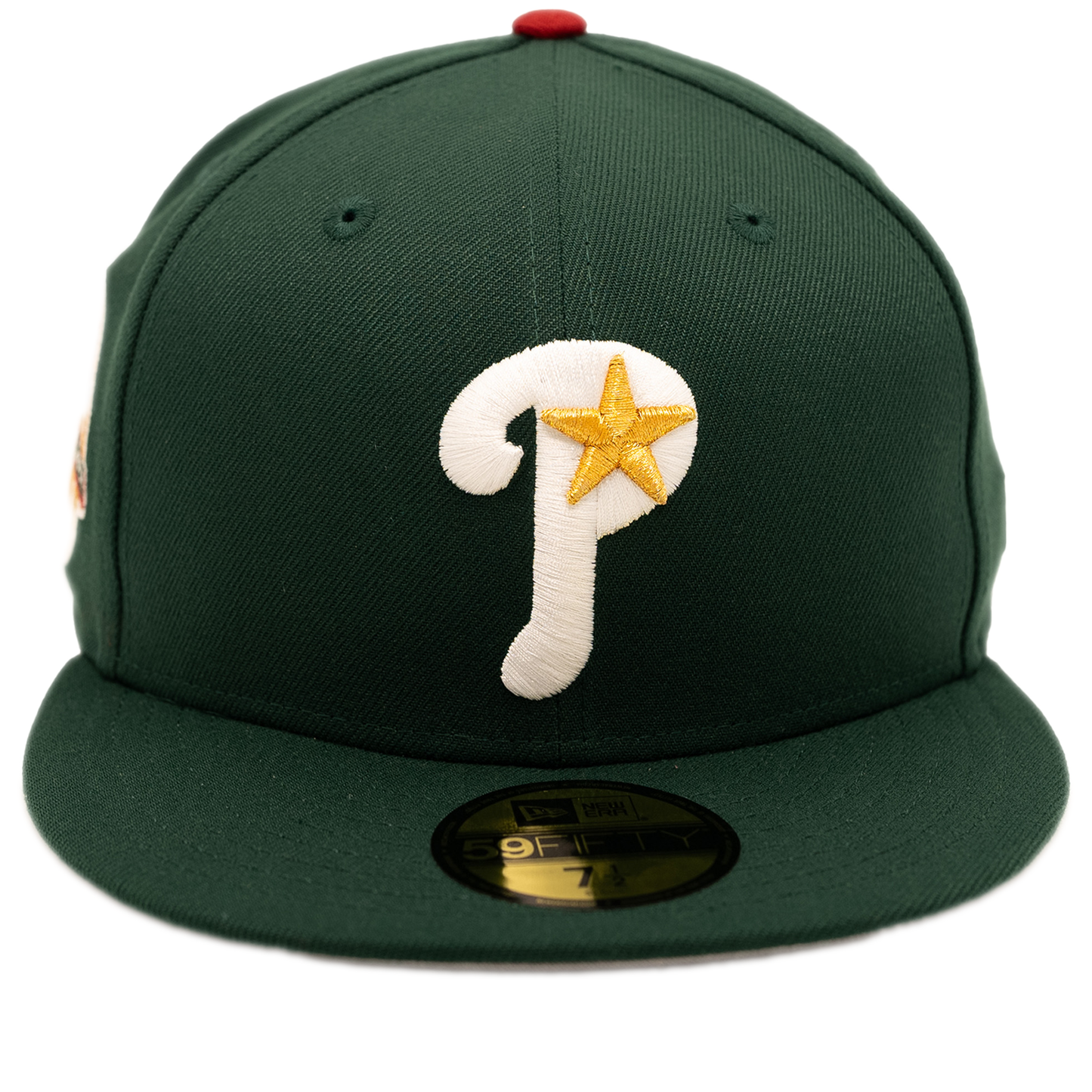 New Era Philadelphia Phillies 59FIFITY Fitted Hat - Dark Green