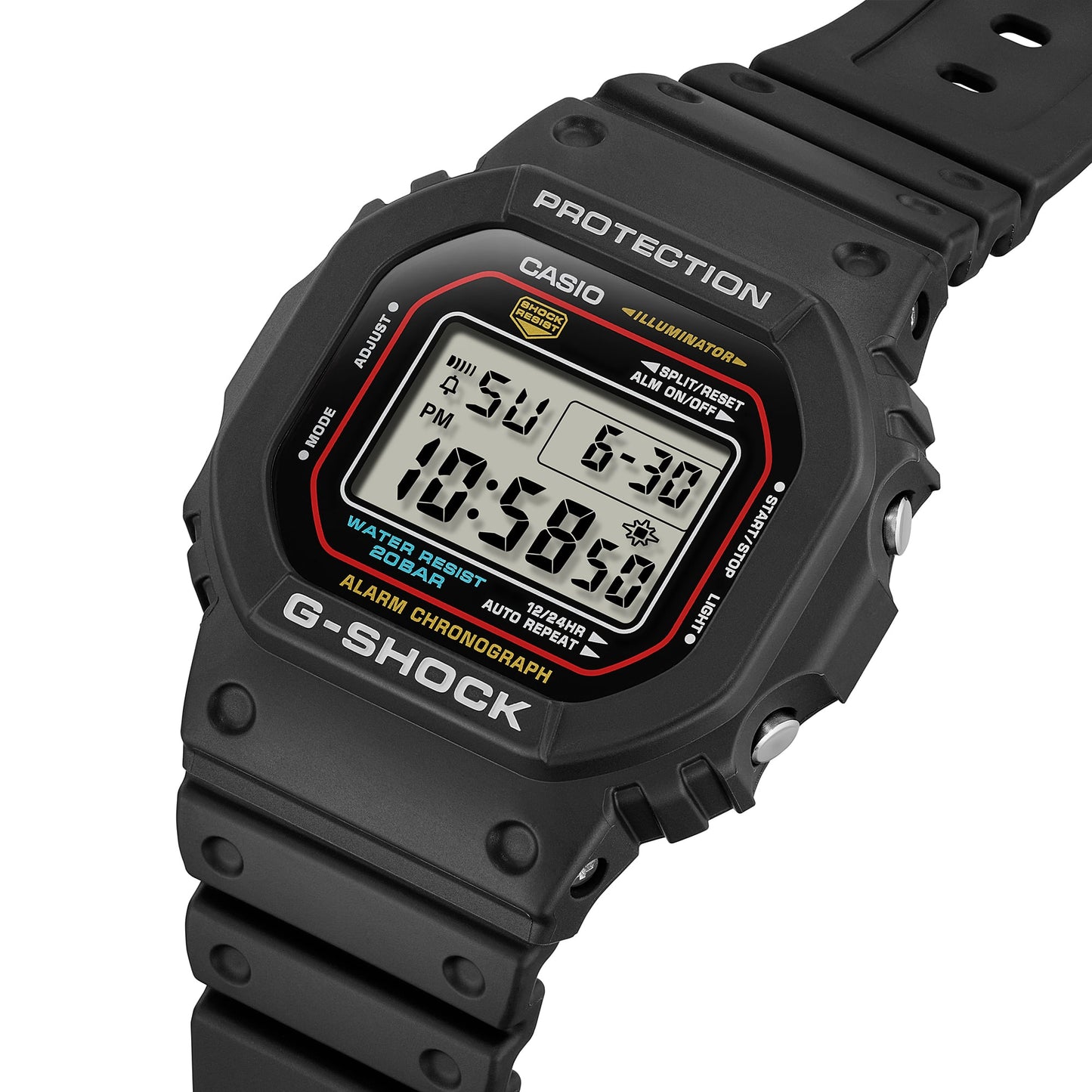 Casio G-Shock DW5600RL-1 Watch 42.8mm - Black