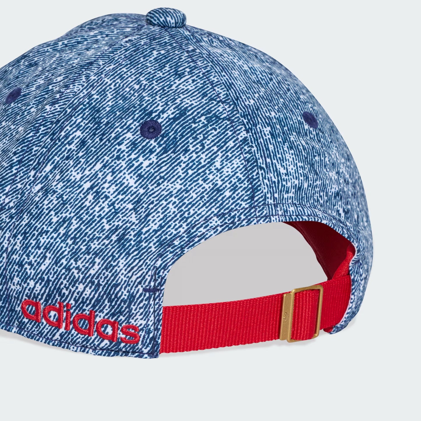 Adidas Denim USA Graphic Cap - White / Dark Blue / Power Red