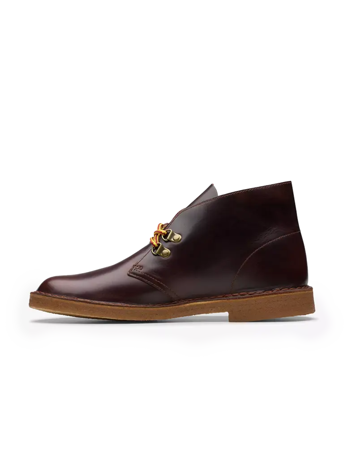 Men's Clarks Desert Boot - Burgundy
