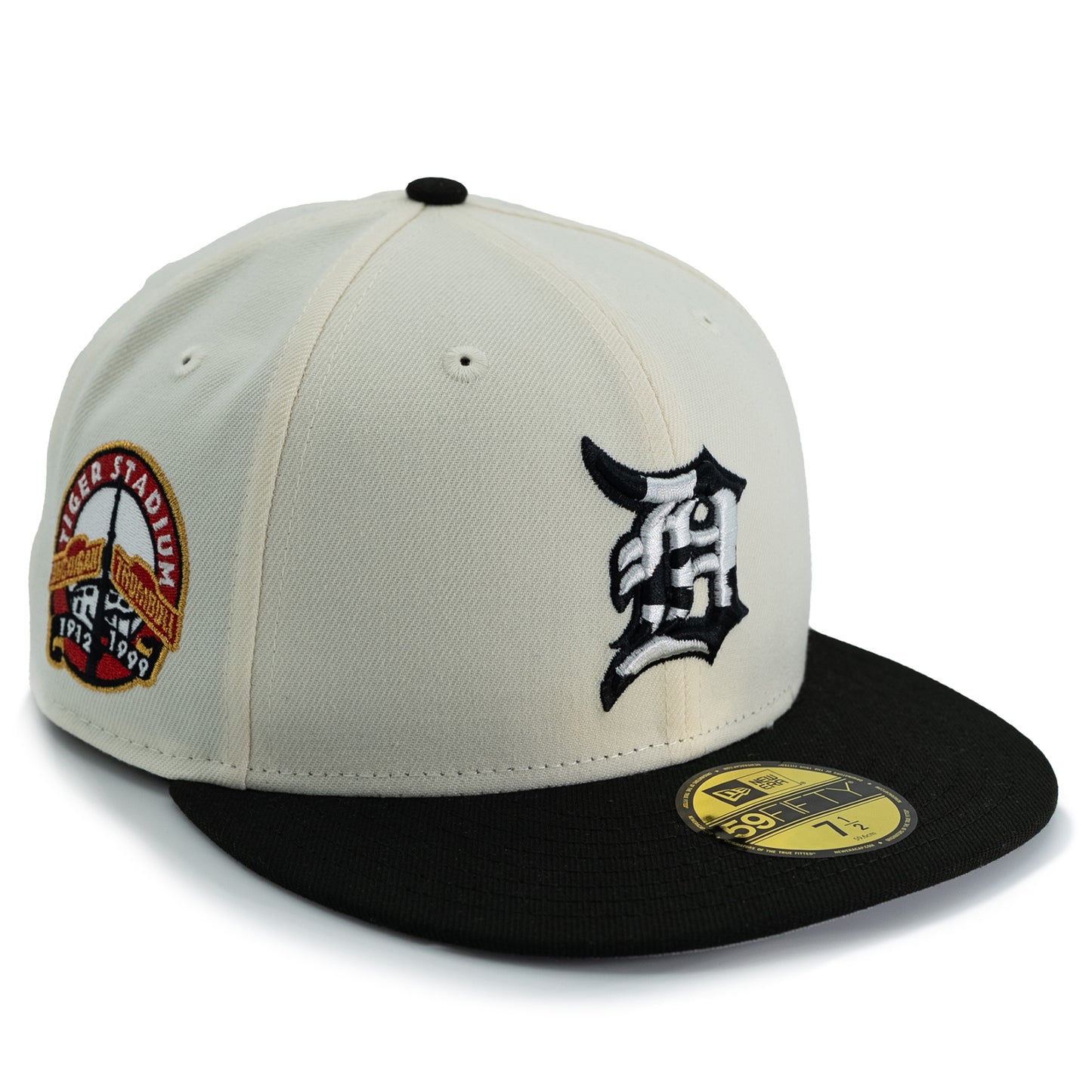 New Era Detroit Tigers 59FIFTY Fitted Hat - Chrome/Black