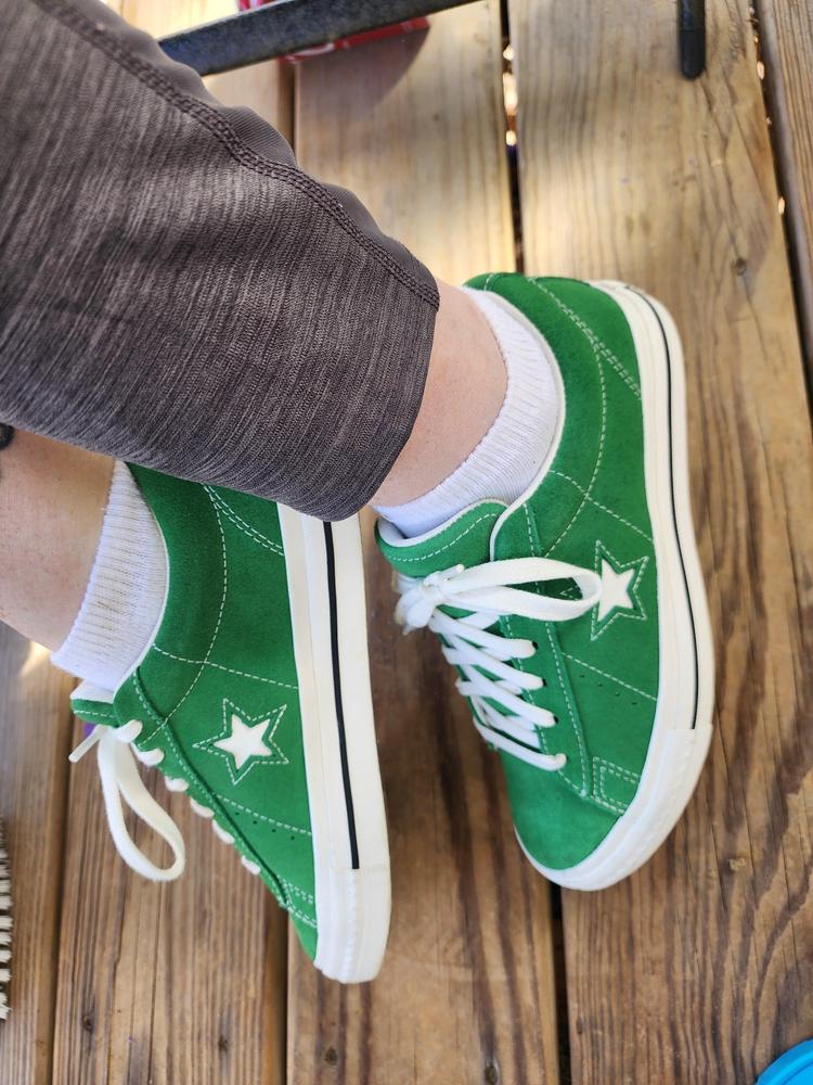 Men's Converse One Star 95 - Green/Vintage White
