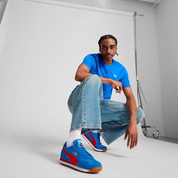 Men's Puma Easy Rider Vintage - Team Royal/All Time Red