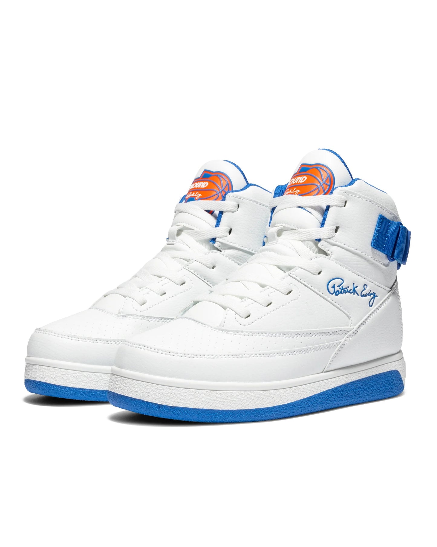 Pre School Ewing 33 Hi Rebound - White/Blue/Orange