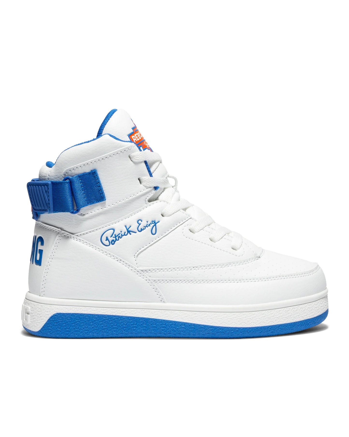 Pre School Ewing 33 Hi Rebound - White/Blue/Orange