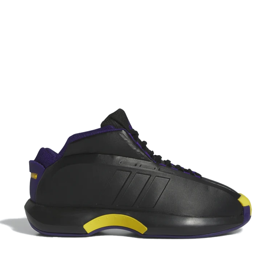 Men's Adidas Crazy 1 Shoes Core Black / Collegiate Purple / Bold Gold