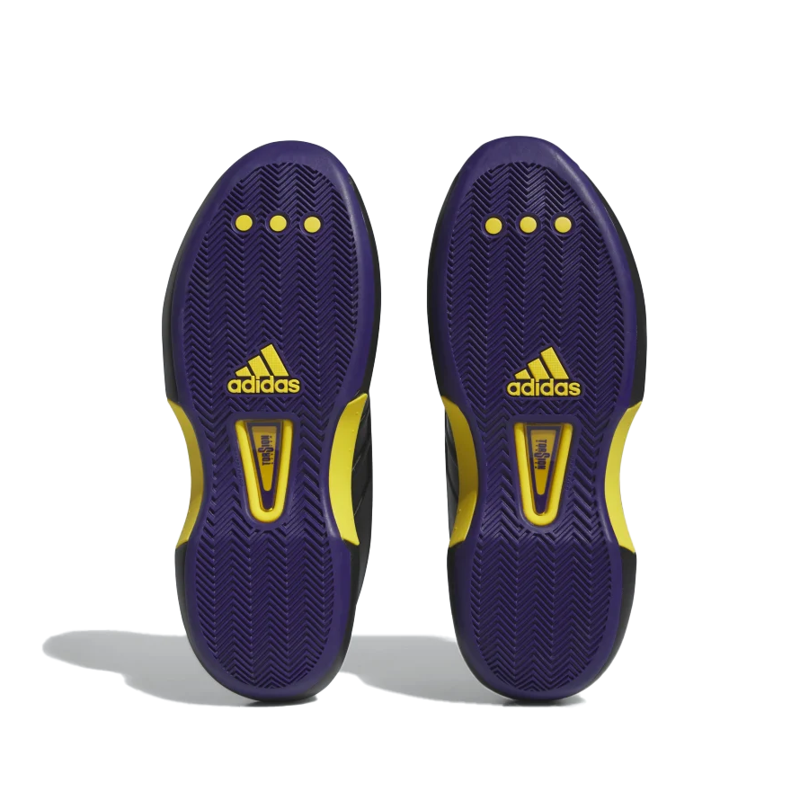 Men's Adidas Crazy 1 Shoes Core Black / Collegiate Purple / Bold Gold