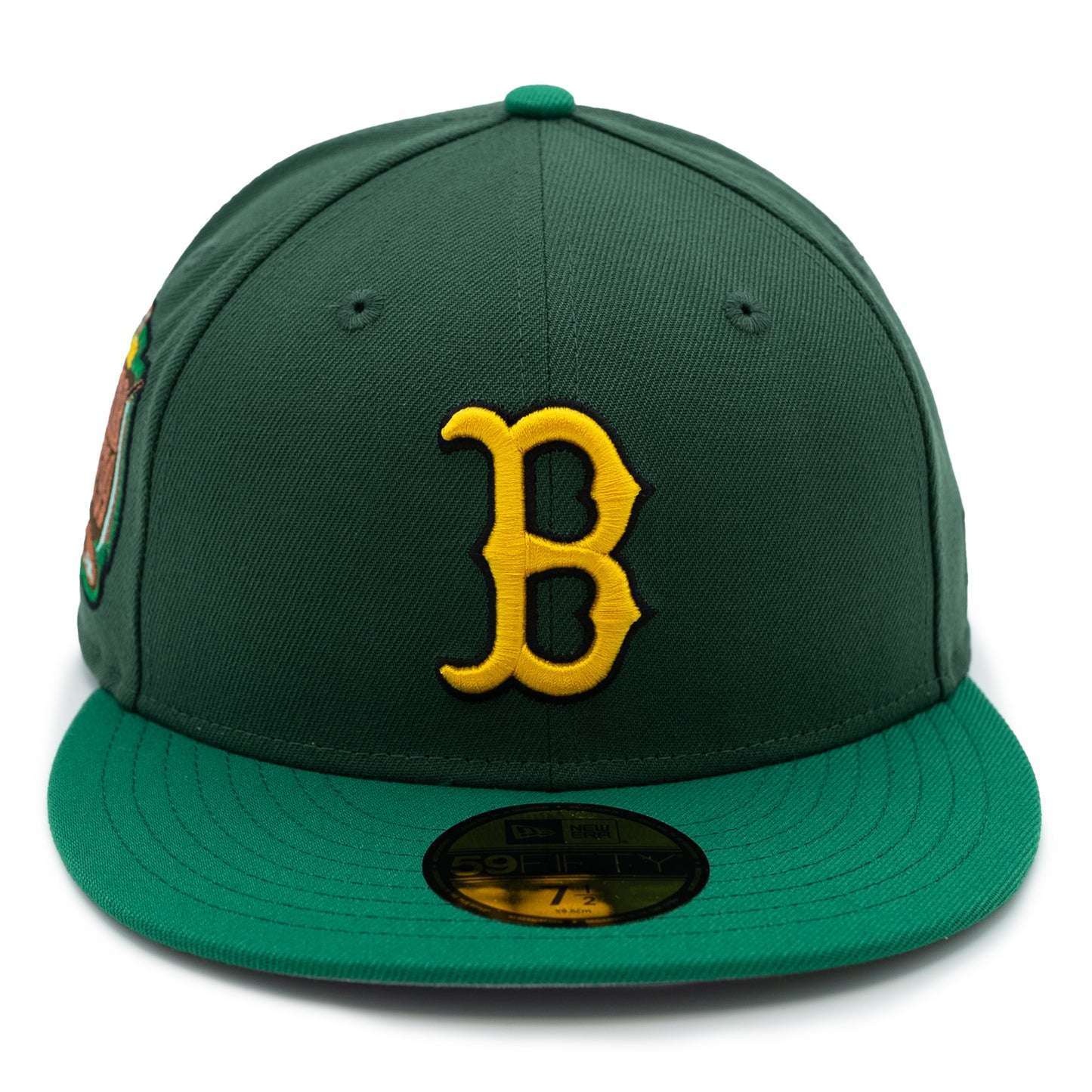 New Era Boston Red Sox 59FIFTY Fitted Hat - Dark Green/Emerald