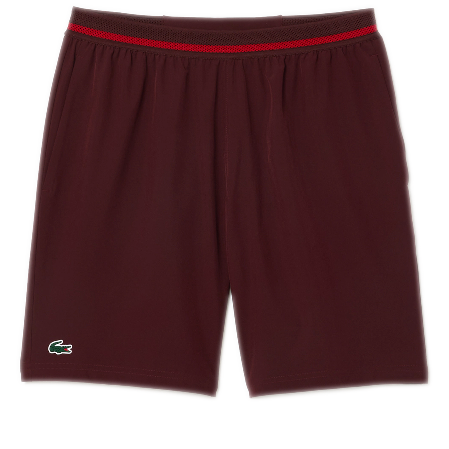 Men's Lacoste Tennis X Djokovic Shorts - Bordeaux Dark