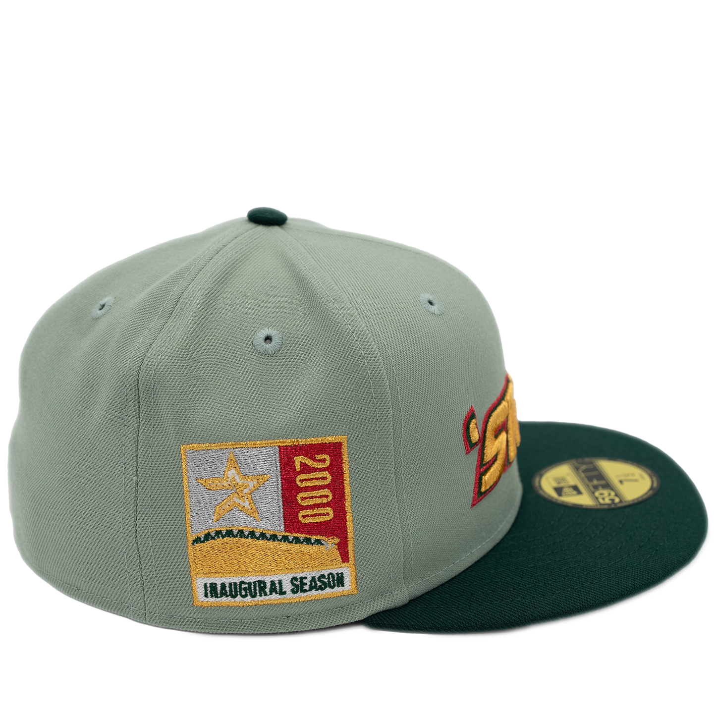New Era Houston Astros 59FIFITY Fitted Hat - Everest Green