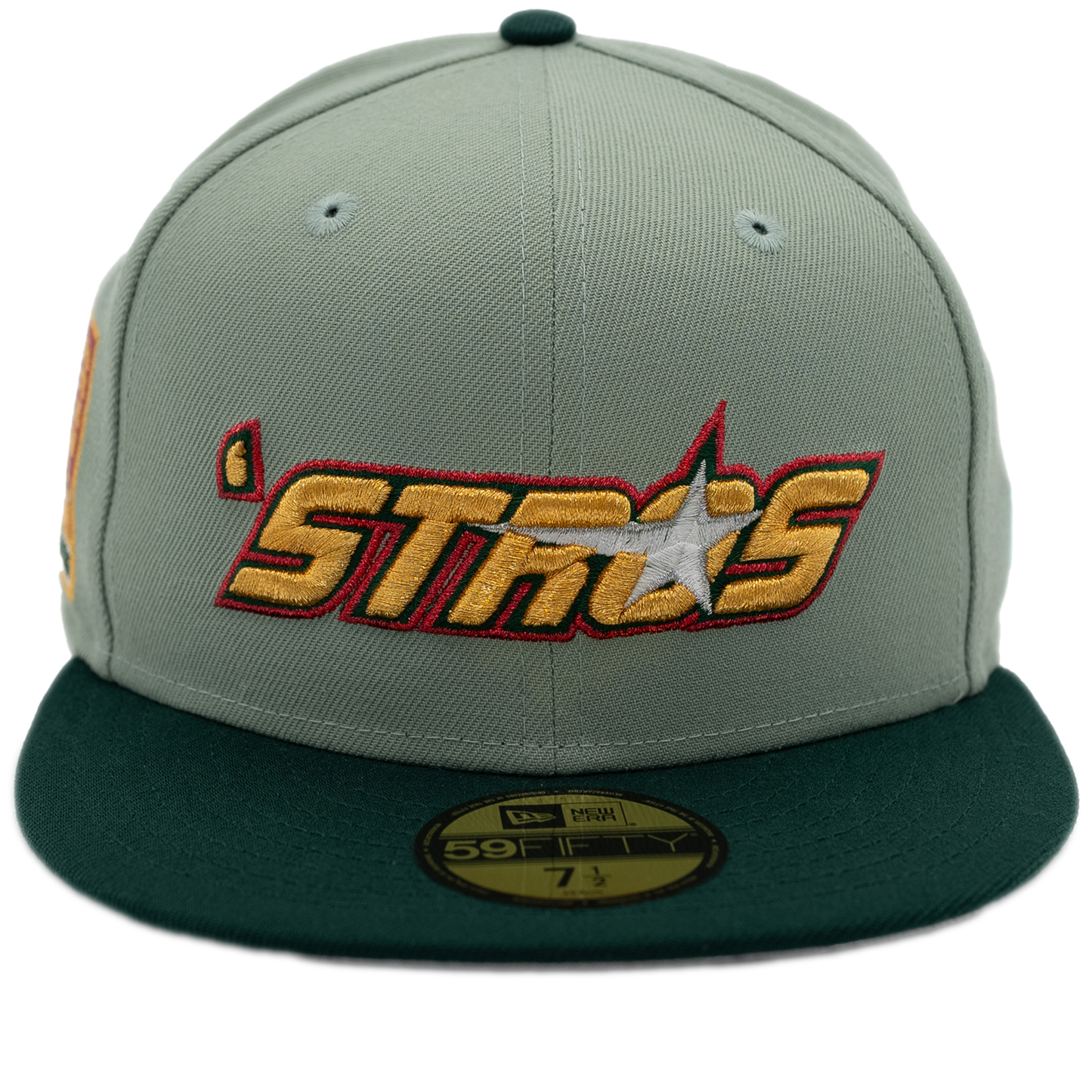 New Era Houston Astros 59FIFITY Fitted Hat - Everest Green