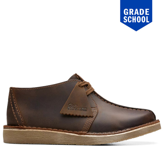 Grade School Clarks Desert Trek Older - Beeswax