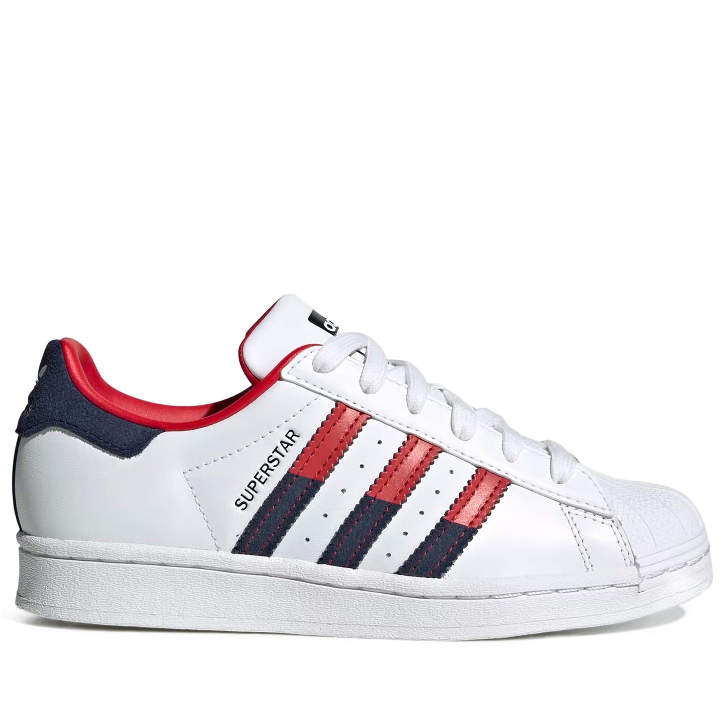 Grade School's Adidas Superstar J - Color-Pop Stripes