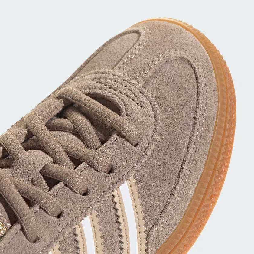 Grade School Adidas Handball Spezial Shoes - Chalky Brown/Cloud White/Magic Beige