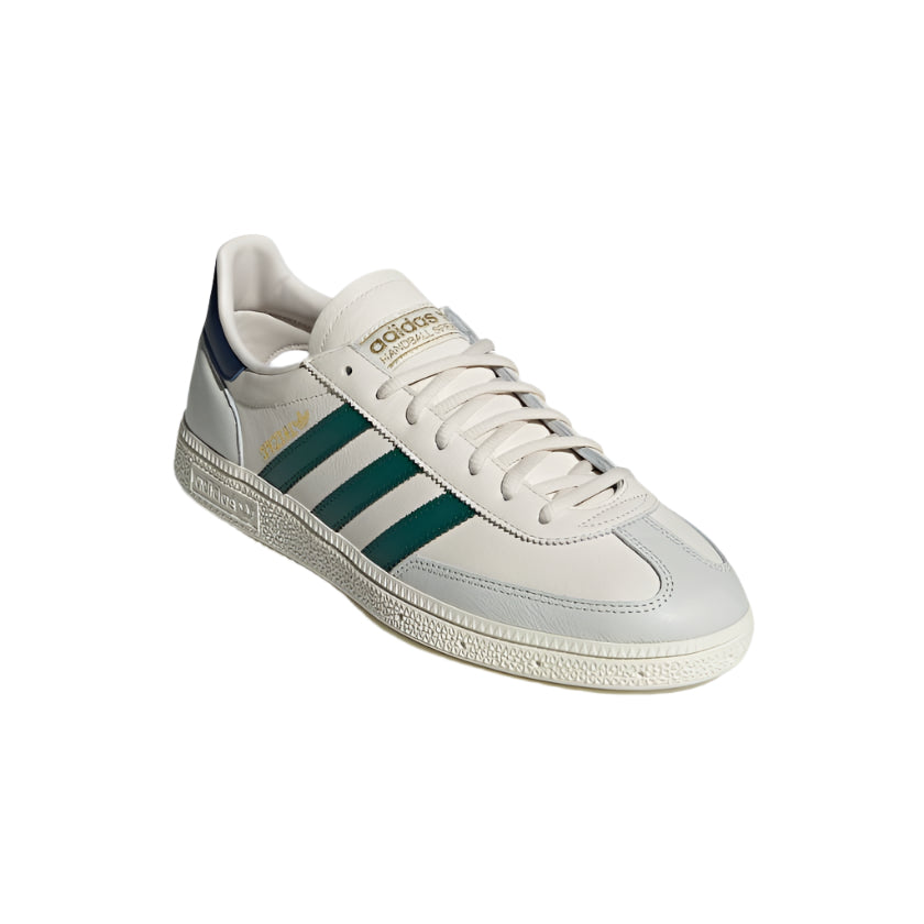 Men's Adidas Handball Spezial - Chalk White/Collegiate Green/Night Indigo