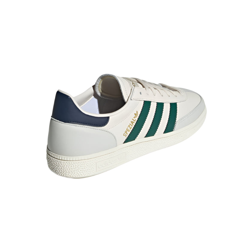 Men's Adidas Handball Spezial - Chalk White/Collegiate Green/Night Indigo