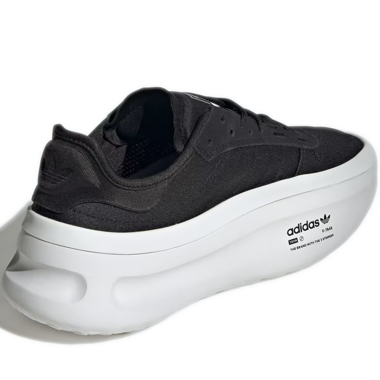 Men's Adidas AdiFOM TRXN Shoes - Black/ White