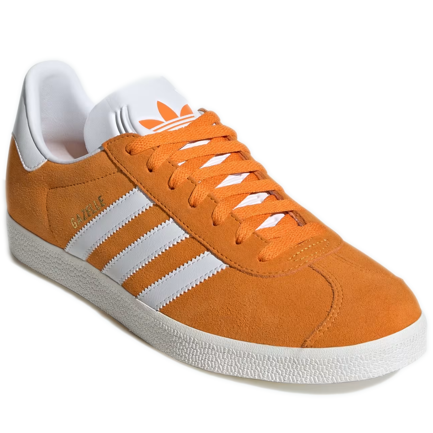 Men's Adidas Gazelle Shoes - Eqt Orange / Cloud White / Core White