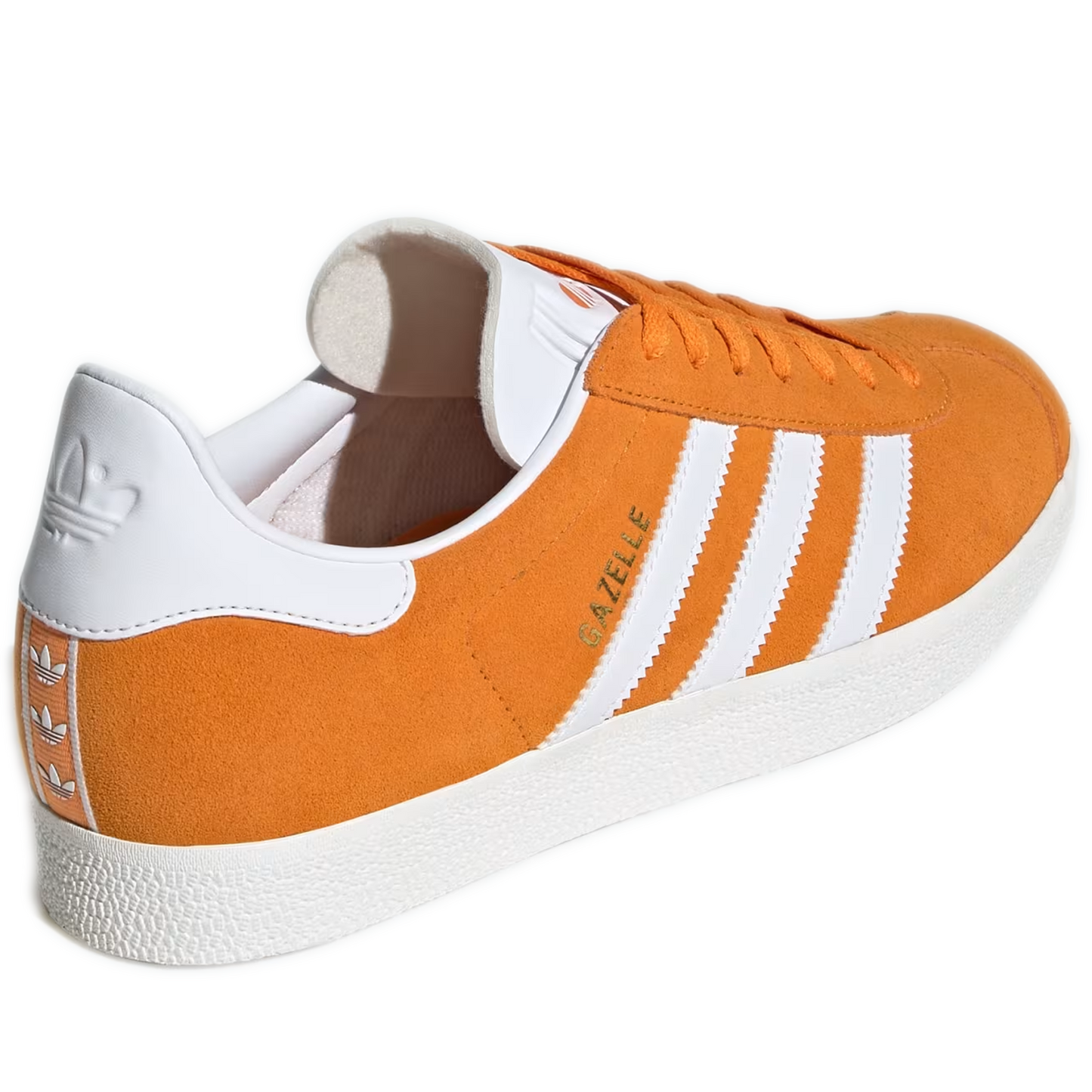 Men's Adidas Gazelle Shoes - Eqt Orange / Cloud White / Core White