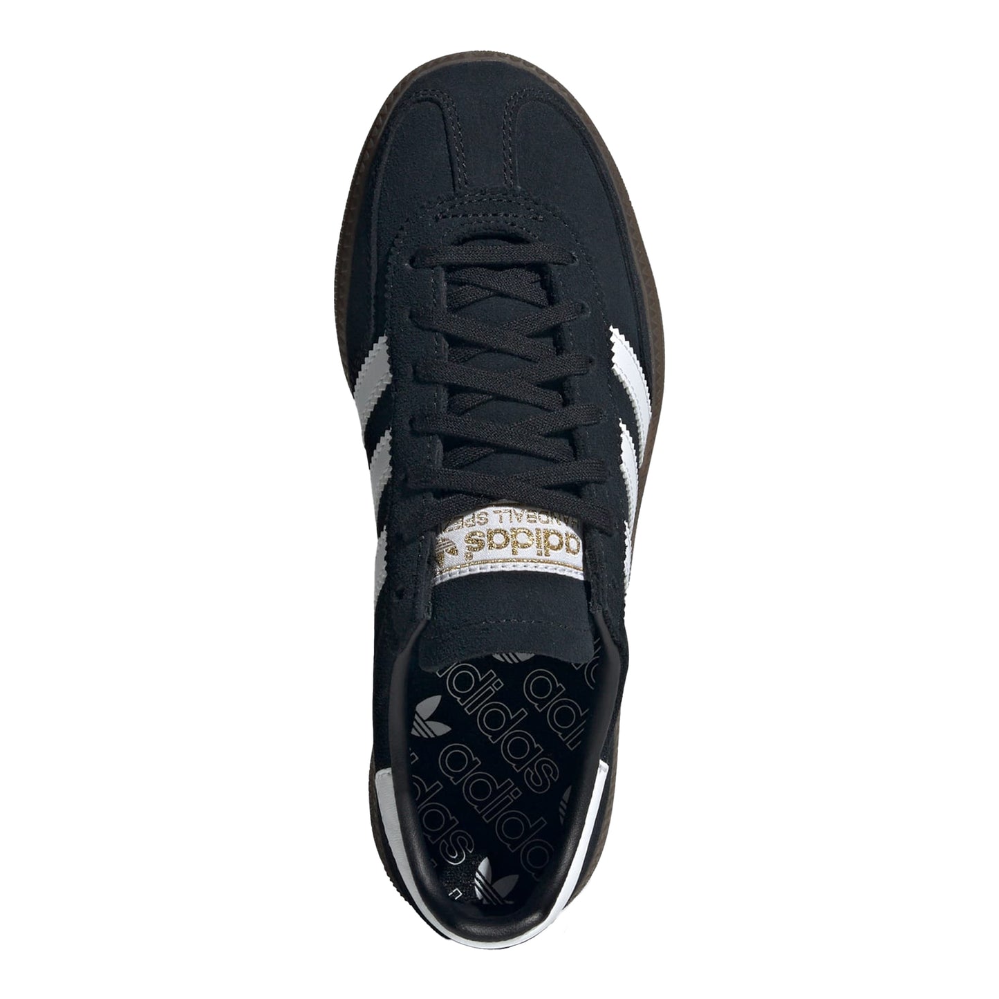Grade School Adidas Handball Spezial Shoes - Black/White/Gum