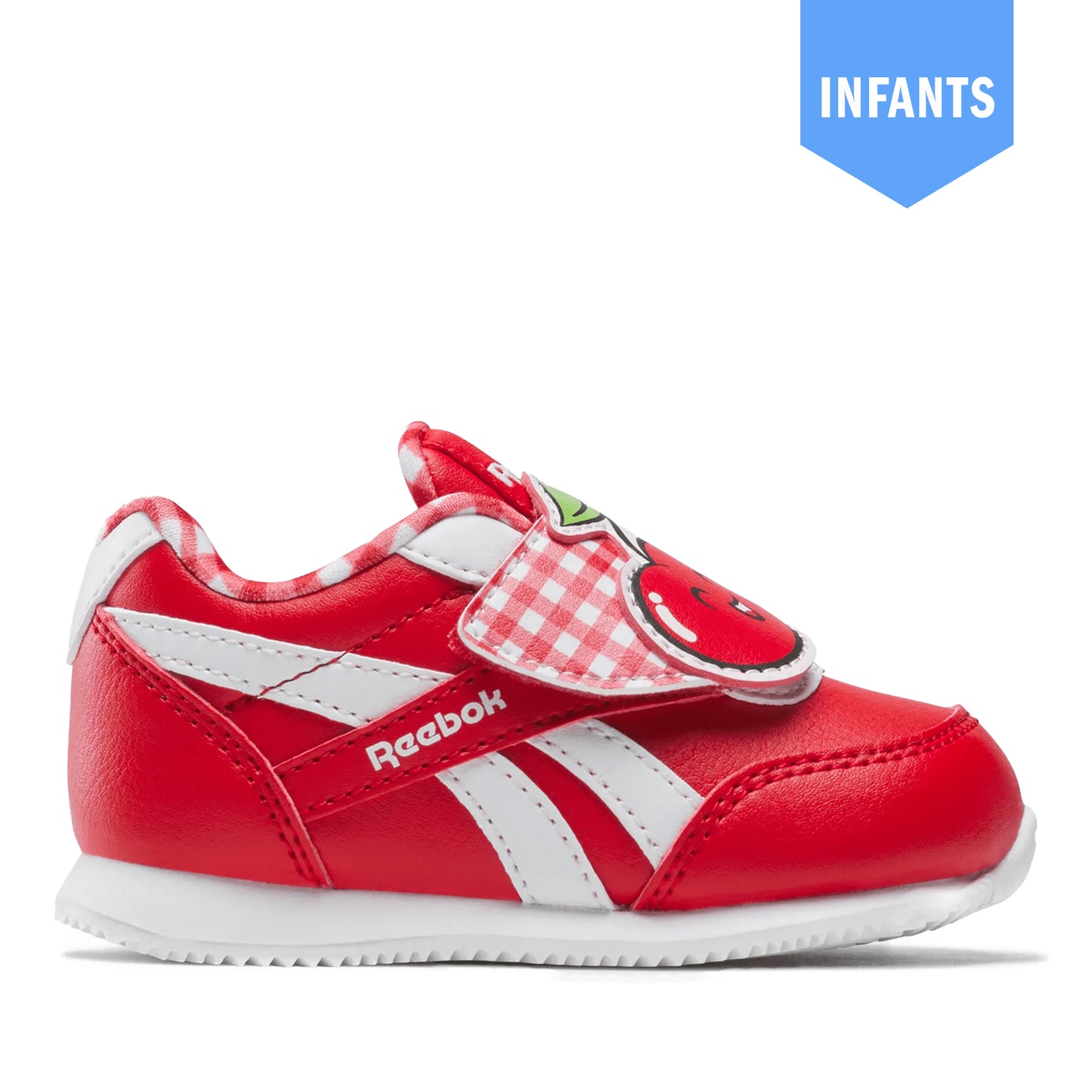 Infant's Reebok Royal CL Jogger 2.0 KC - Vector Red/Sunset Coral